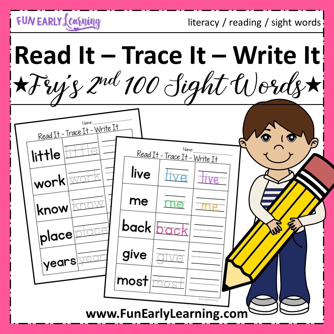sight words worksheets sight words worksheets