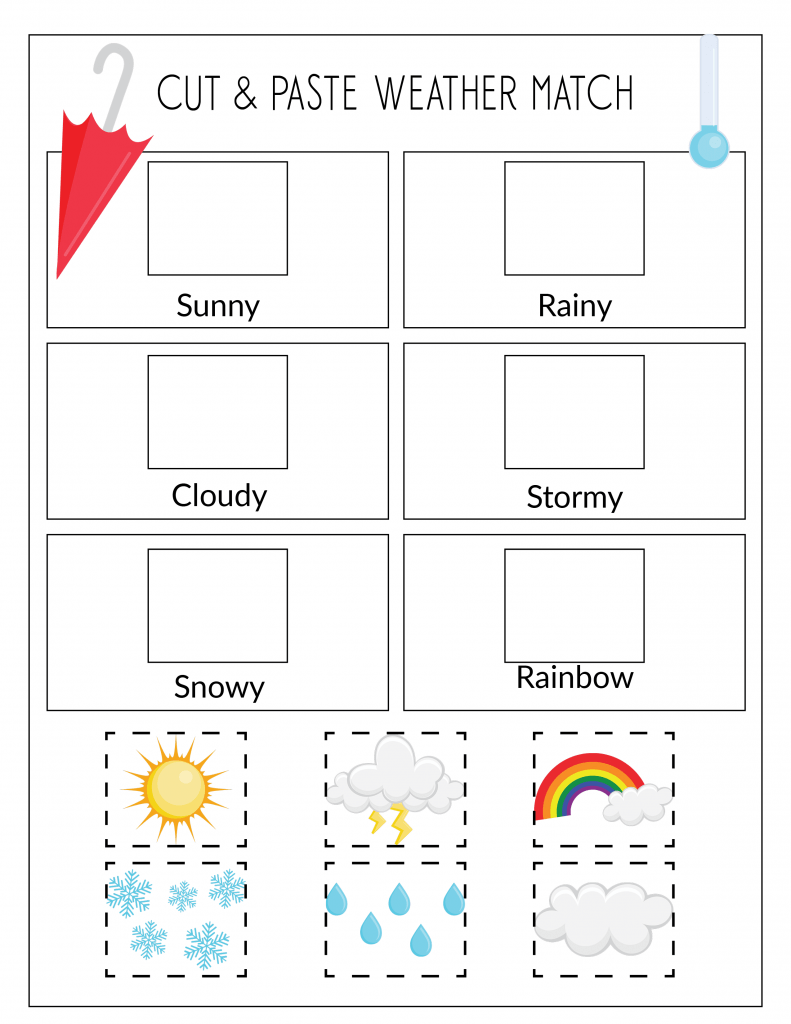 worksheets for weather