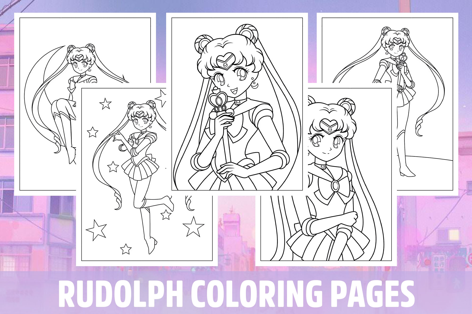 Sailor Moon Coloring Pages For Kids Girls Boys Teens Birthday School Activity Made By Teachers