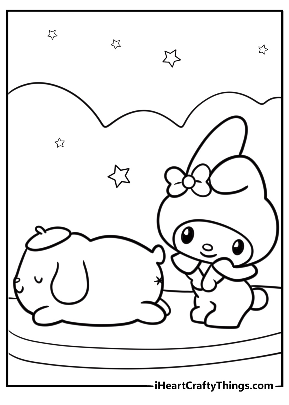 Sanrio Coloring Pages 35 Printable PDF Sheets For Free 