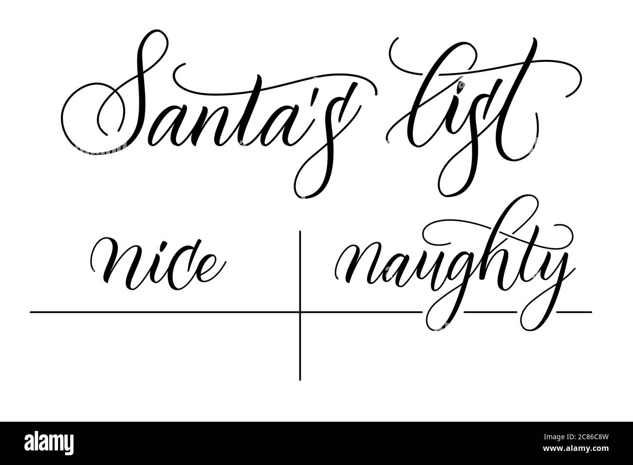 naughty nice list printable naughty nice list printable