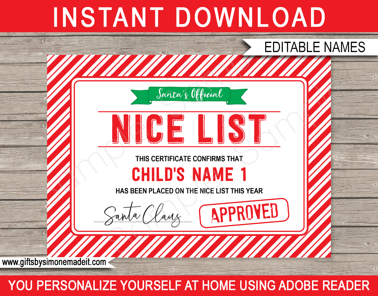 Santa Naughty Or Nice List Printables Easy Ideas For Christmas Santa Naughty Or Nice List Printables Easy Ideas For Christmas