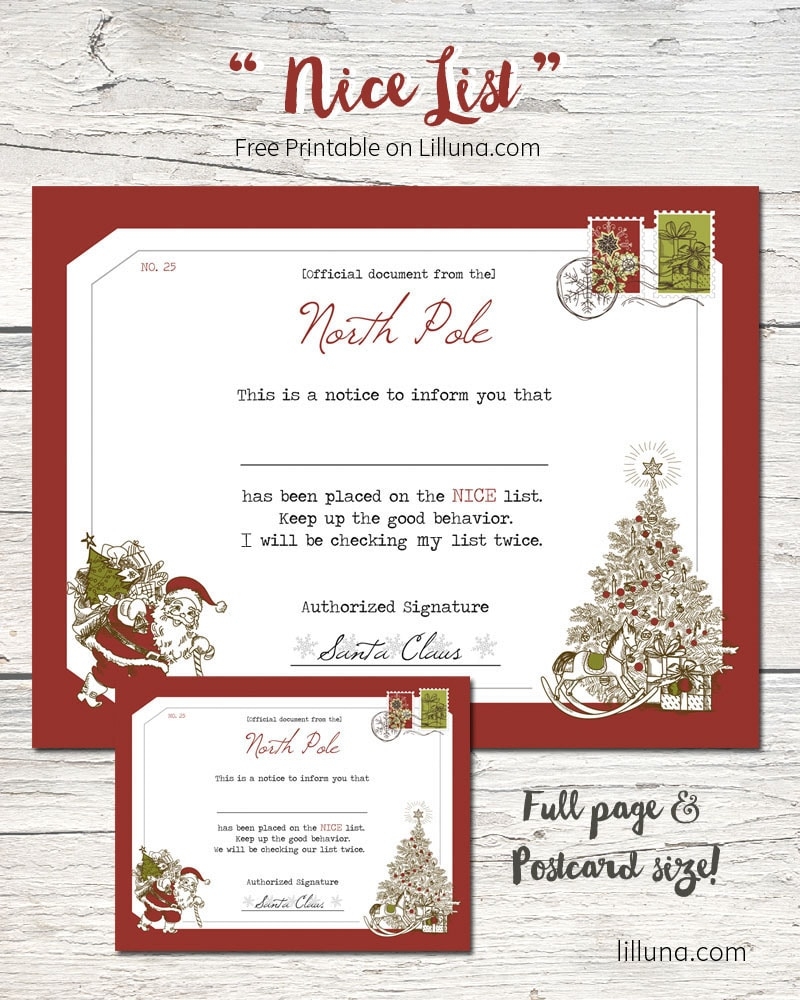 Santa s Nice List Certificate Let s DIY It All With Kritsyn Merkley Santa s Nice List Certificate Let s DIY It All With Kritsyn Merkley