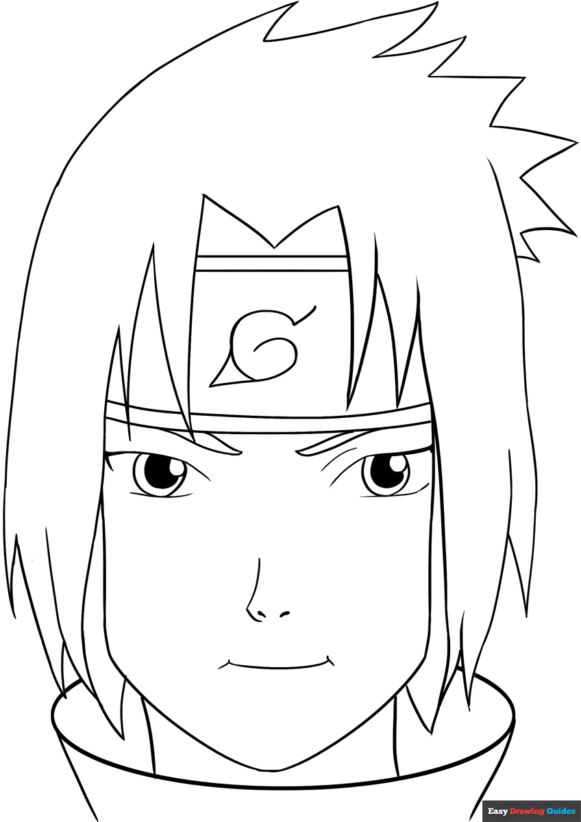 coloring pages for naruto