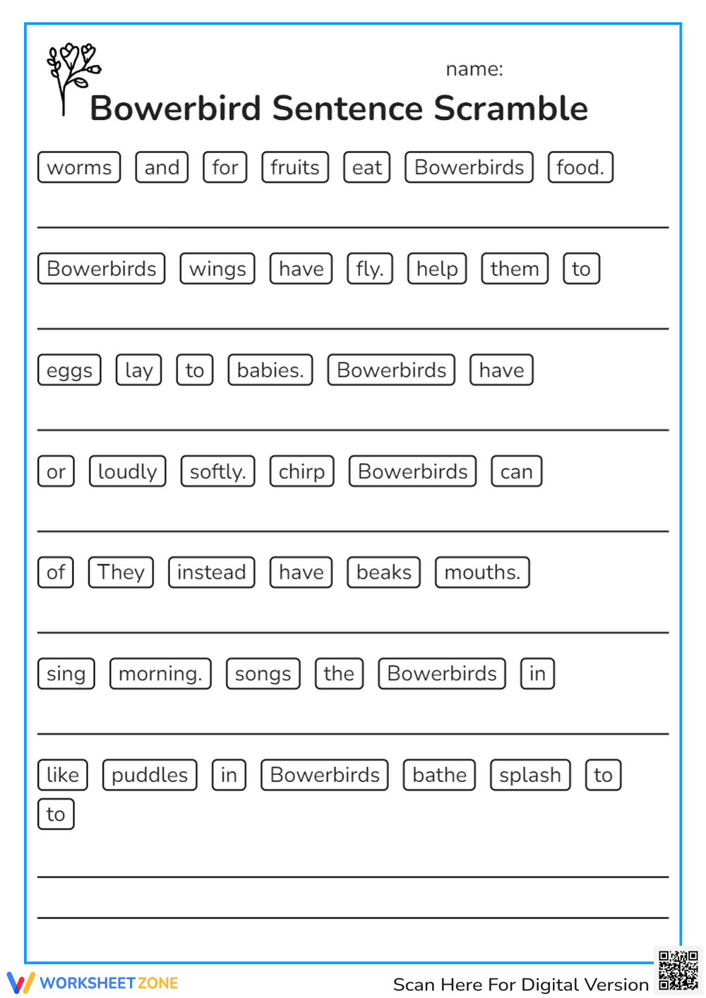 Sentence Scramble Generator FREE Make Scrambled Sentences