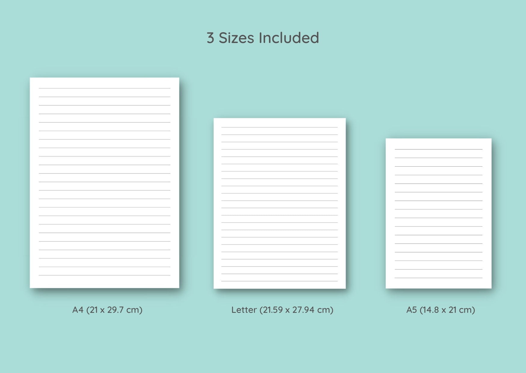 Set Of 5 Printable Lined Paper 15 Templates Wide Ruled Paper College Ruled Paper Narrow Ruled Paper A4 A5 Letter PDF Download Etsy Set Of 5 Printable Lined Paper 15 Templates Wide Ruled Paper College Ruled Paper Narrow Ruled Paper A4 A5 Letter PDF Download Etsy