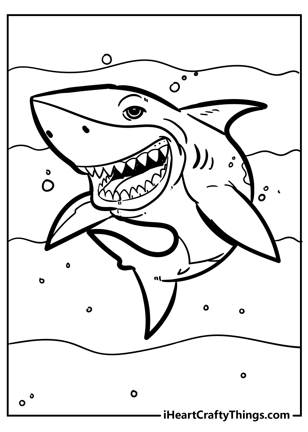 Shark Coloring Pages 45 Printable PDFs To Download Free 