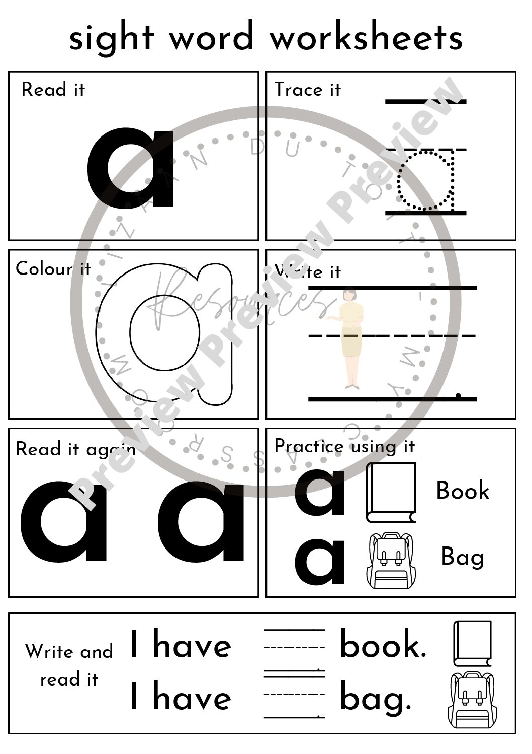 Sight Words Worksheets Teacha Worksheets Library