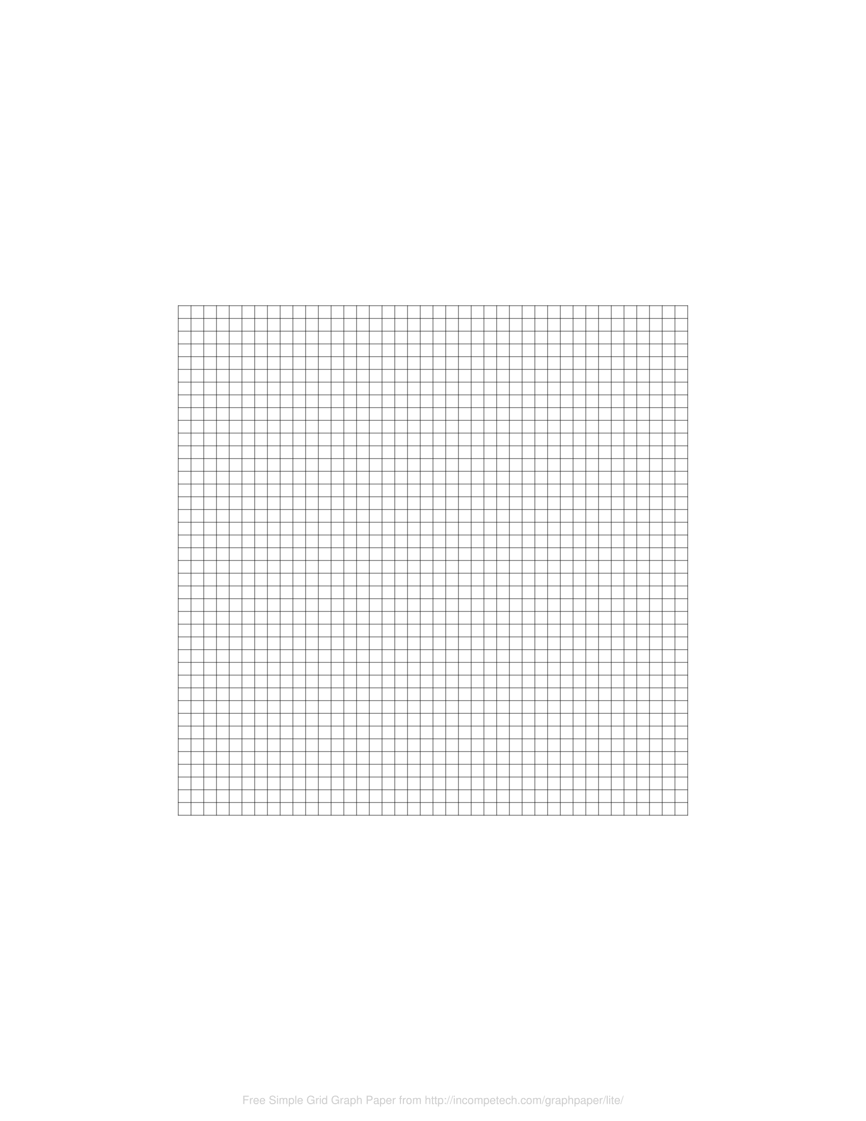 Simple Grid Graph Paper Generator Simple Grid Graph Paper Generator