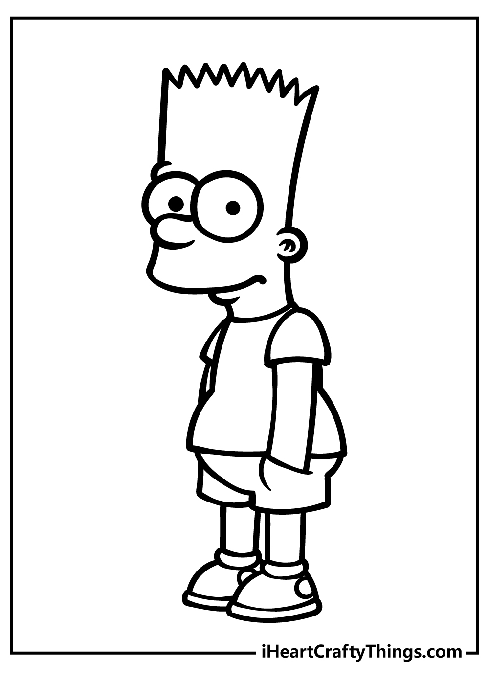 Simpsons Coloring Pages 100 Free Printables 