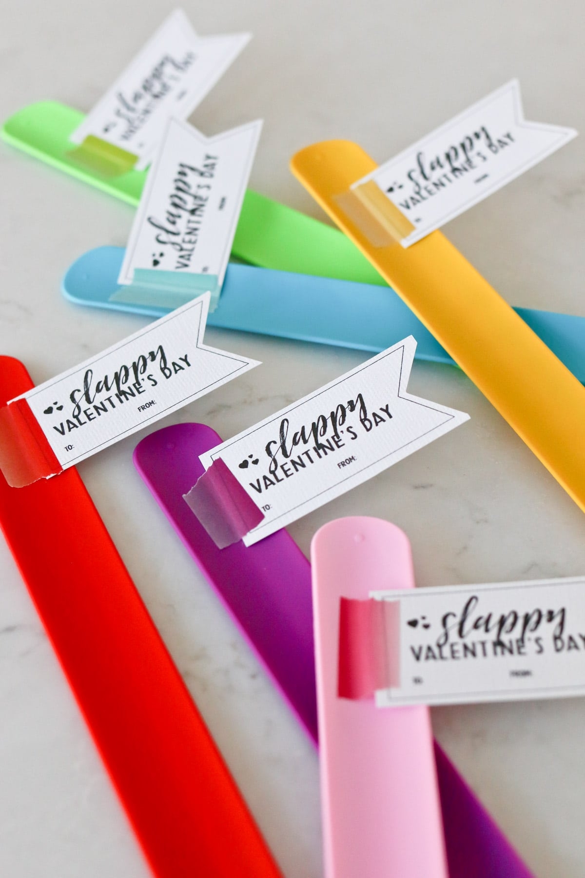 slap bracelet valentine printable slap bracelet valentine printable