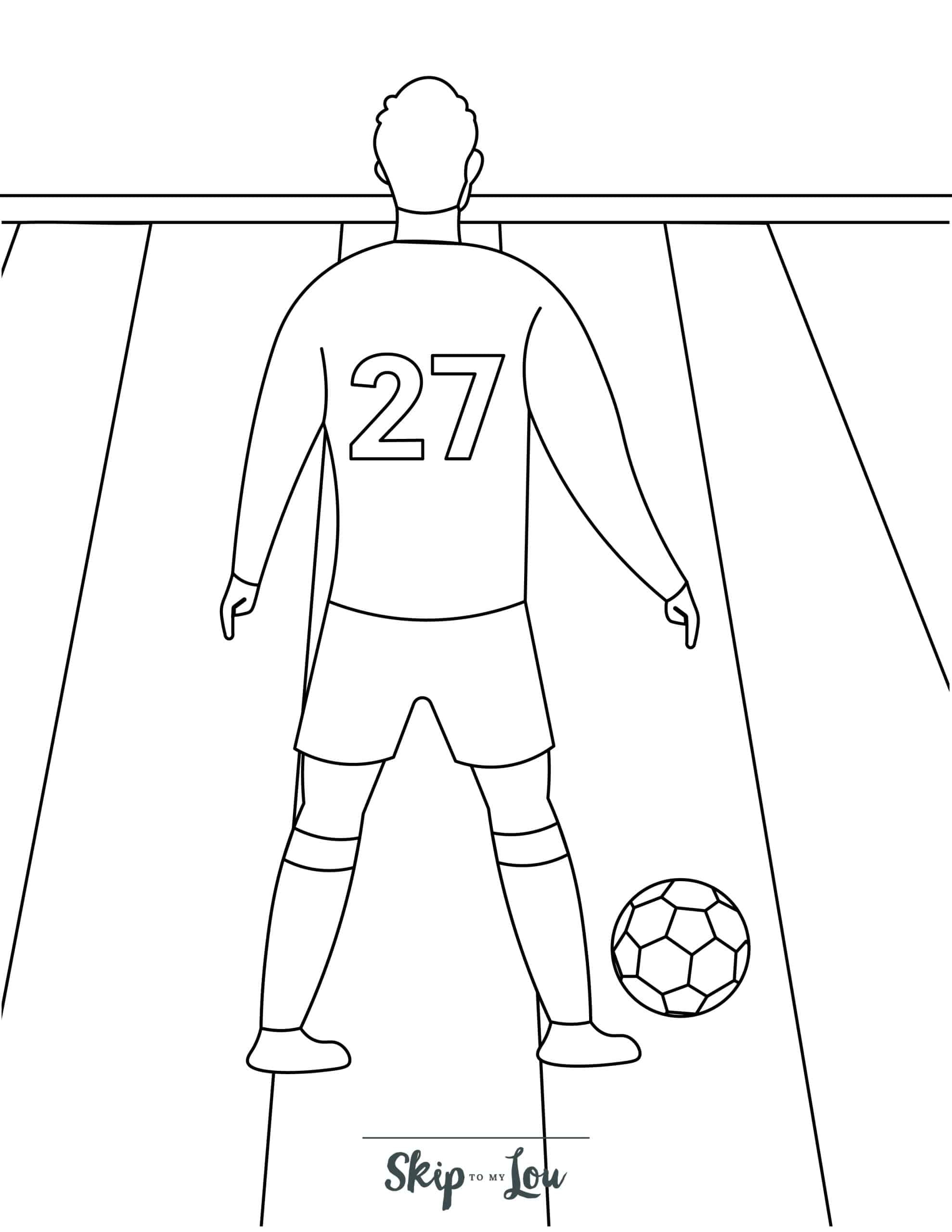 Soccer Coloring Pages Free Printable Sheets Skip To My Lou