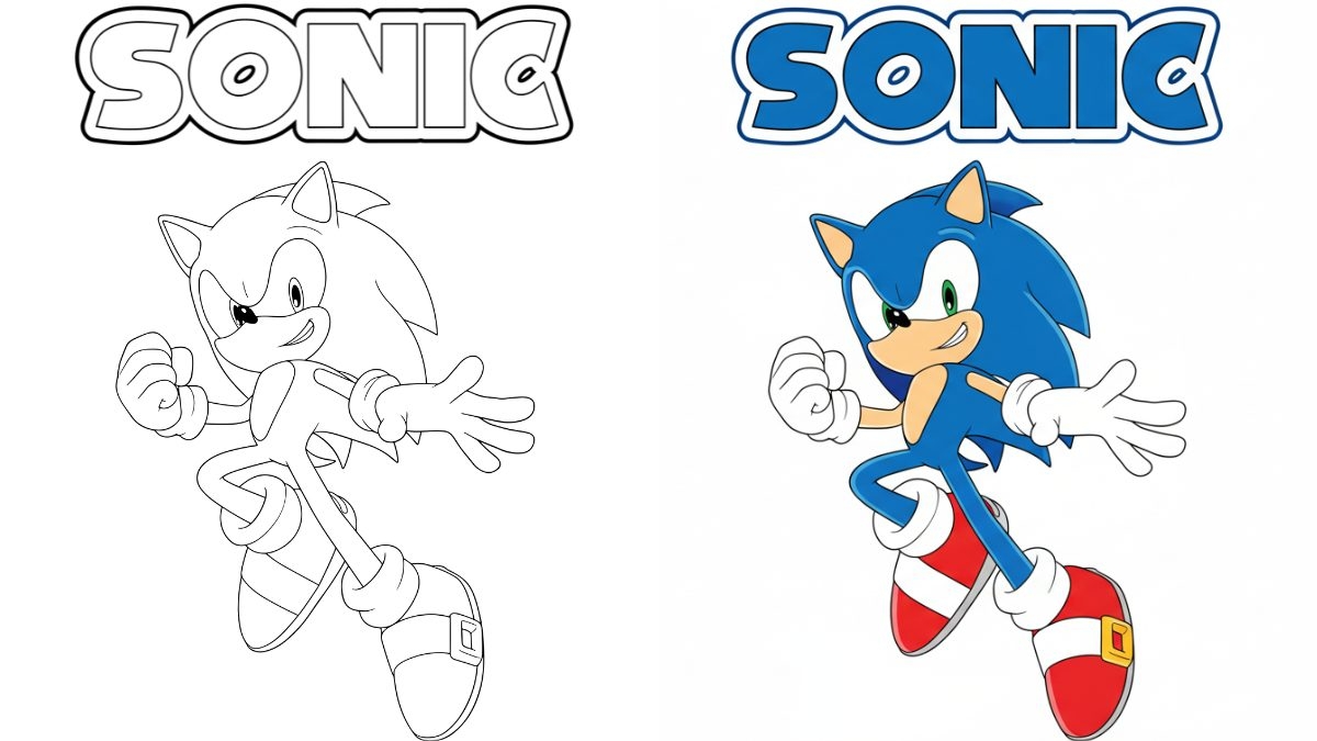 Sonic Coloring Pages 88 Free Printable PDFs Sonic Coloring Pages 88 Free Printable PDFs