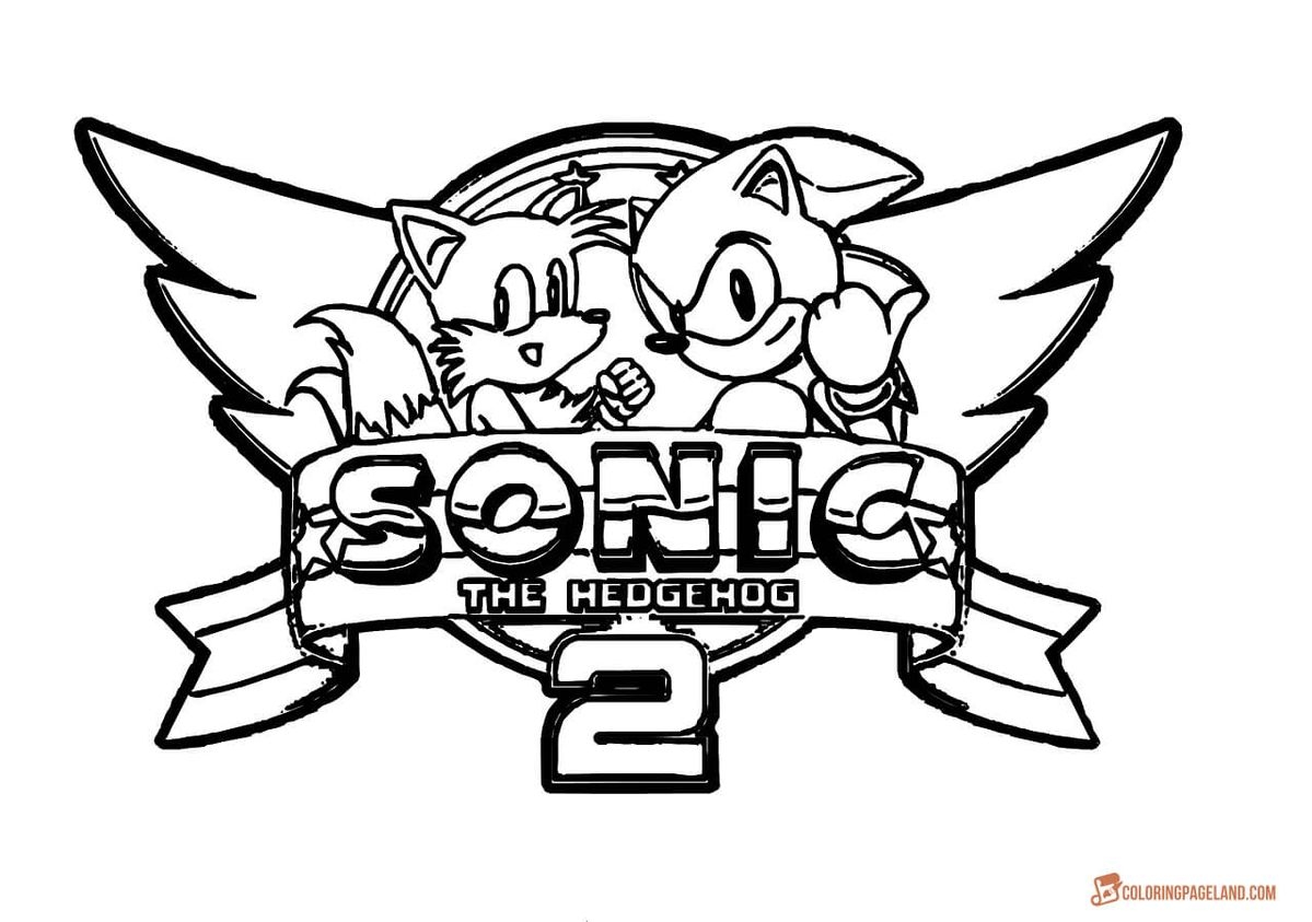 Sonic Games Coloring Pages Download And Print For Free