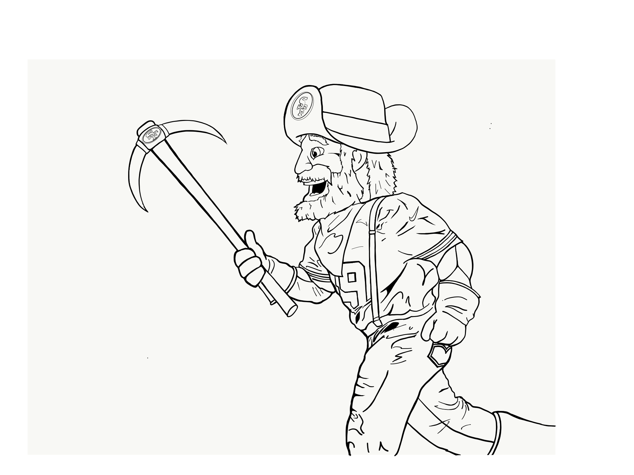 Sourdough Sam Coloring Pages