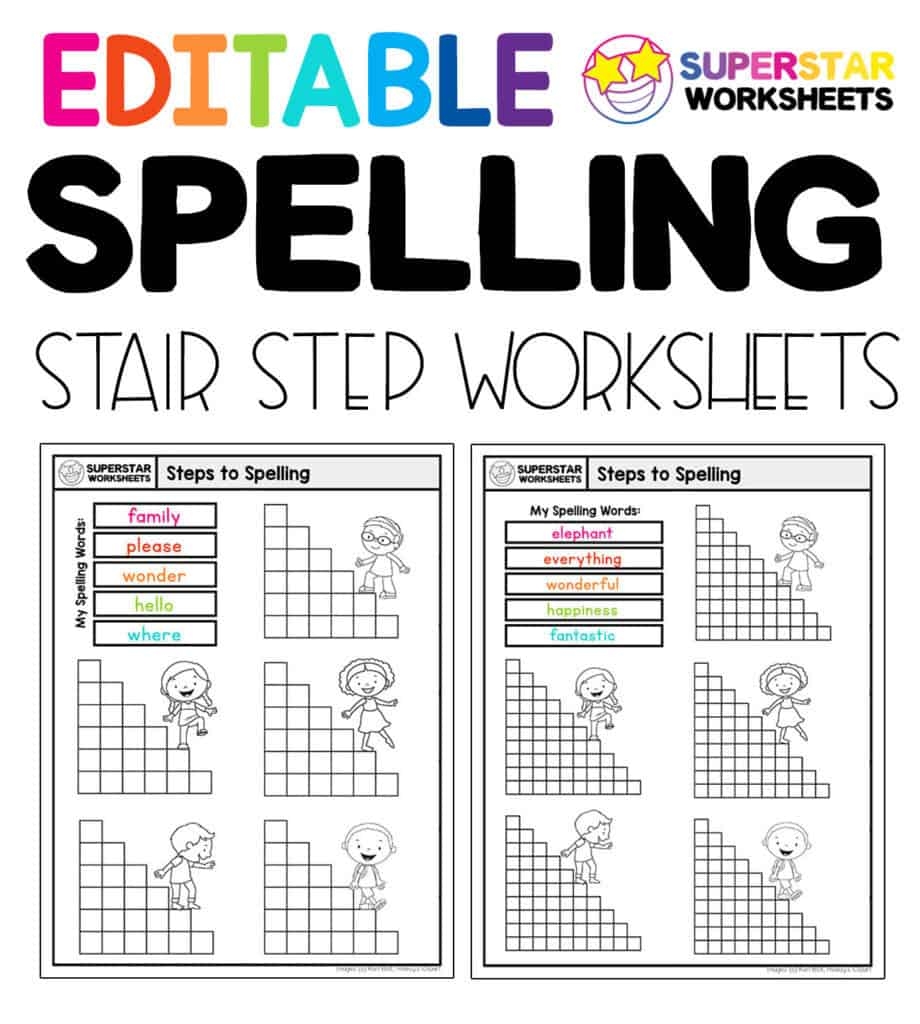 spelling worksheet maker