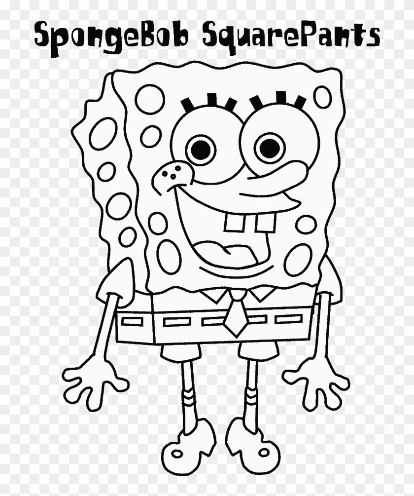 spongebob squarepants free coloring pages
