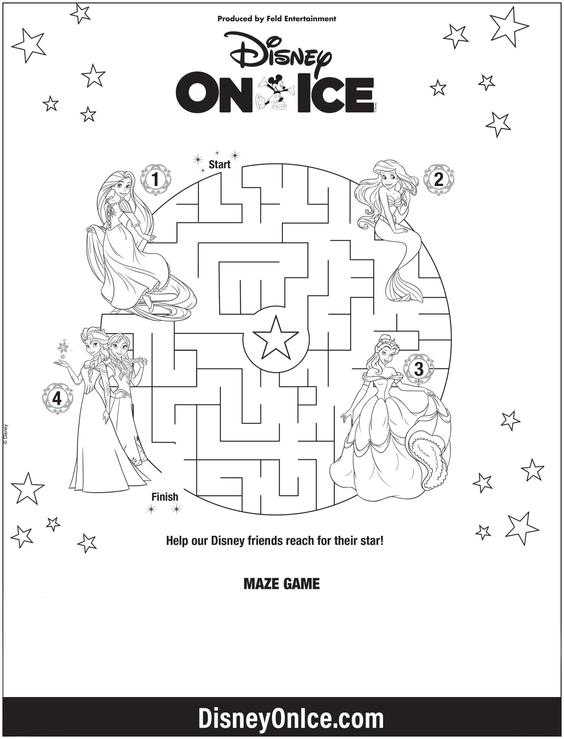 SPRING ACTIVITY SHEETS News The Official Site Of Disney On Ice