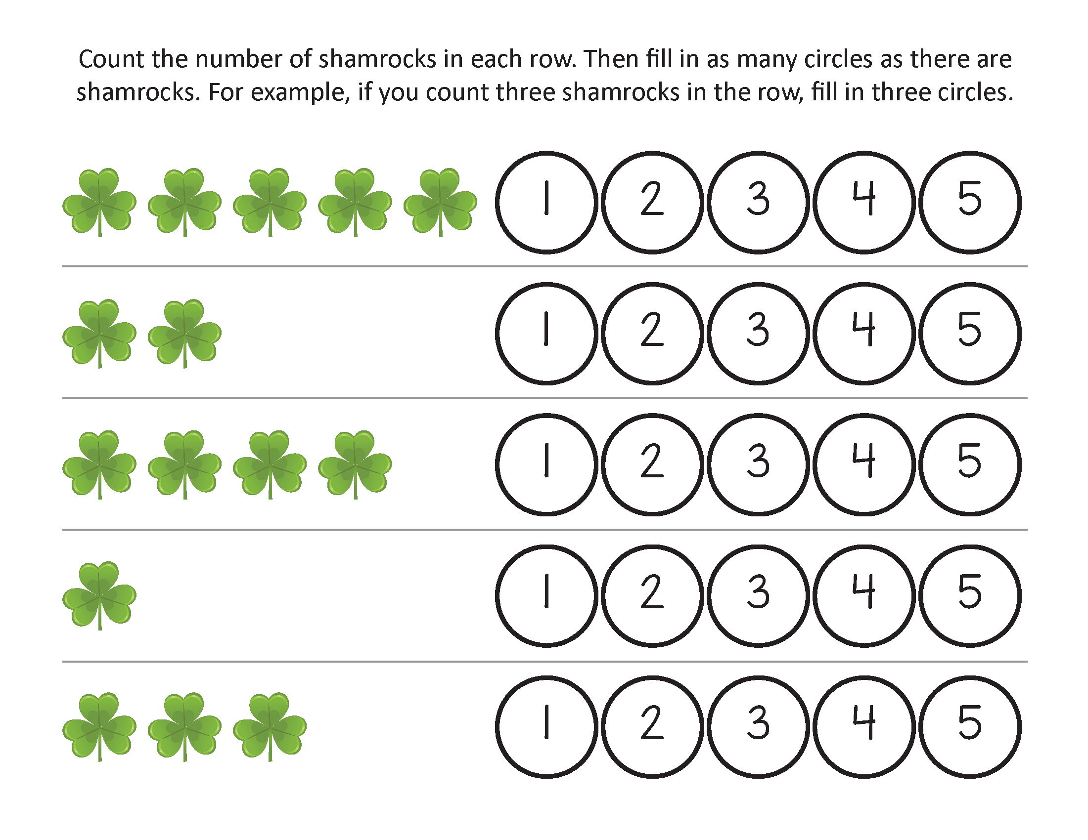 saint patricks worksheets
