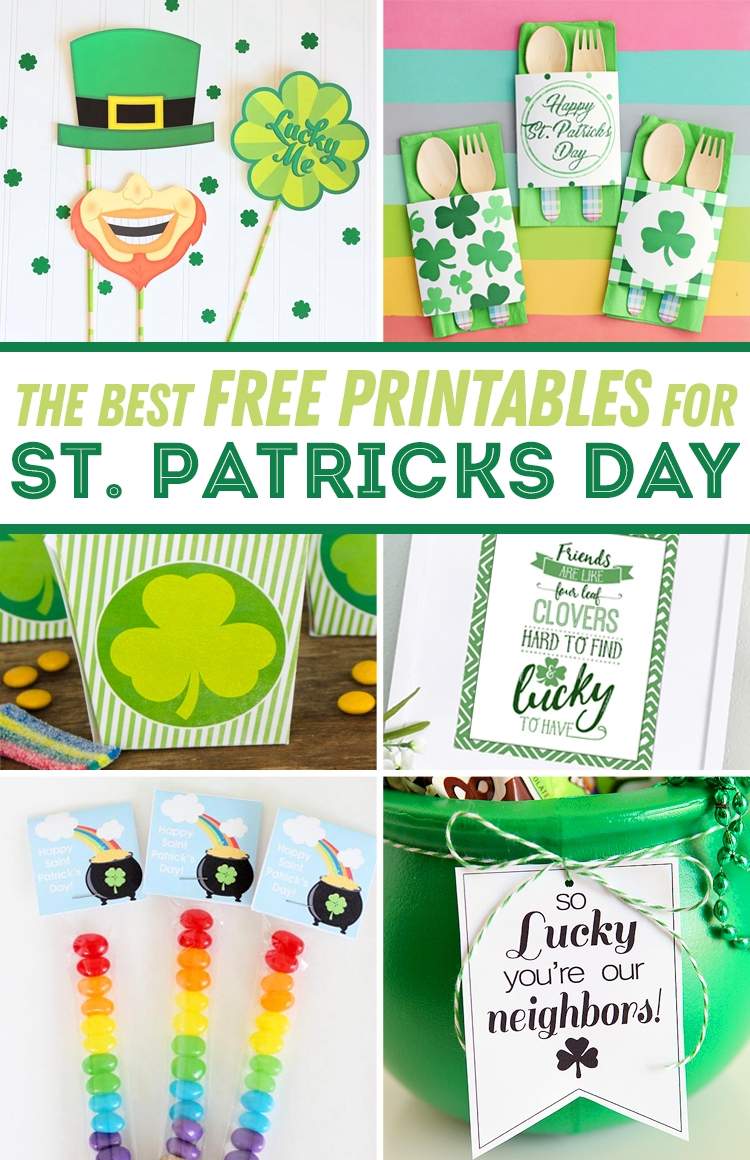 free st patrick day printables free st patrick day printables