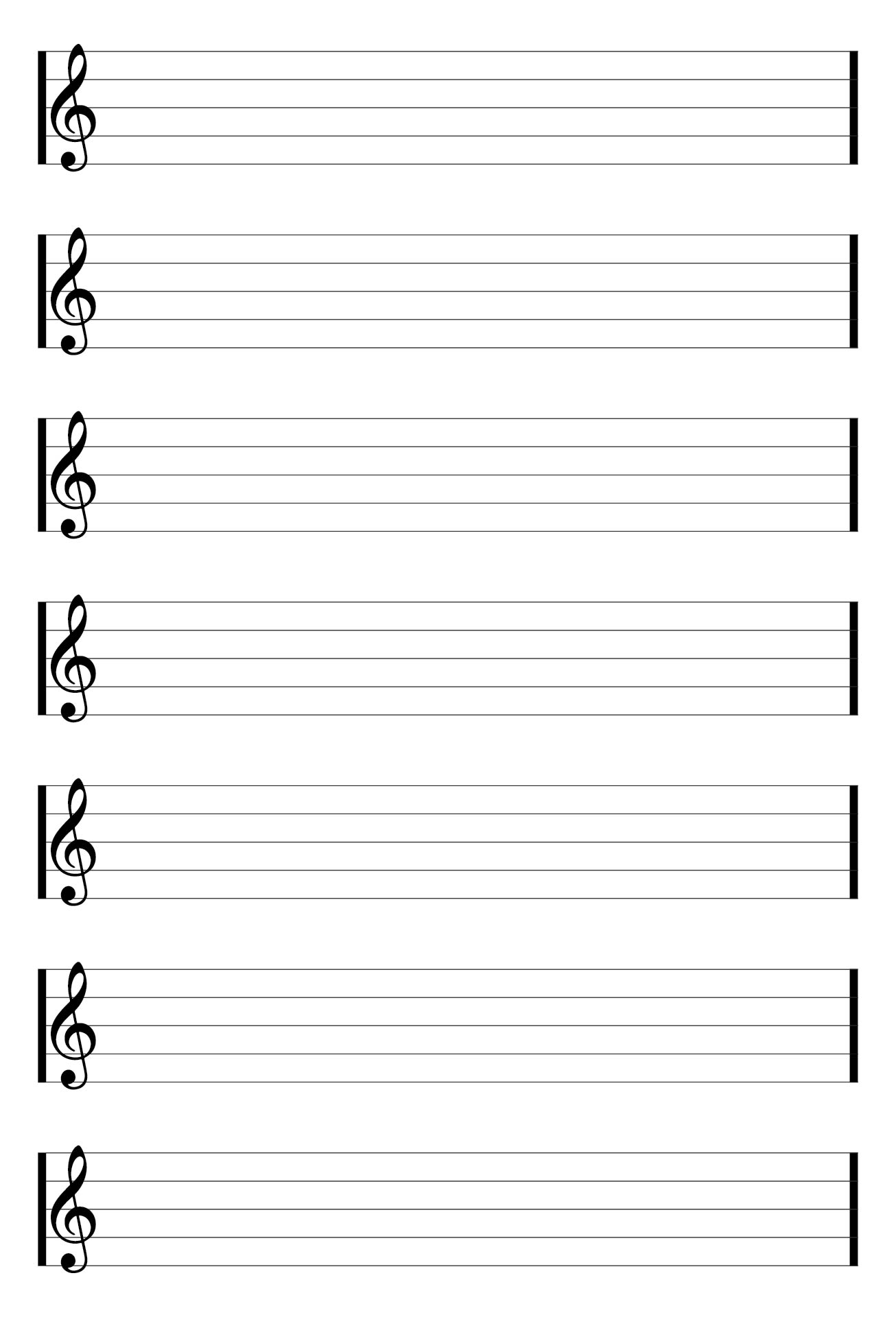Staff Paper Blank Sheet Music 10 Free PDF Printables Printablee Staff Paper Blank Sheet Music 10 Free PDF Printables Printablee