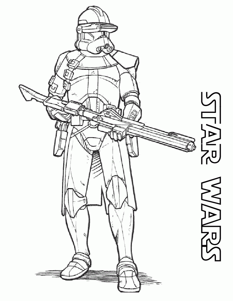 Star Wars Coloring Pages Free Printable Star Wars Coloring Pages