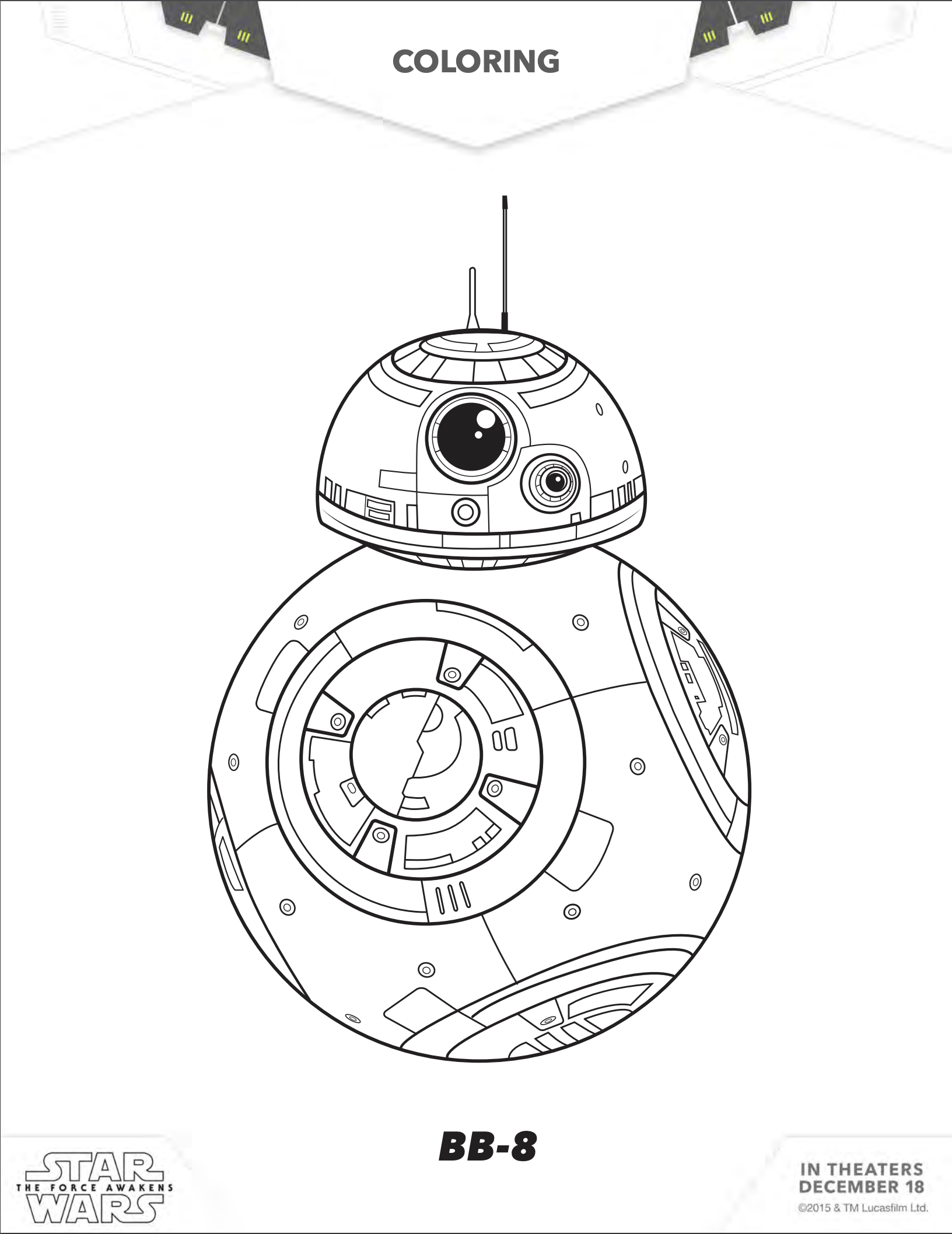 print star wars coloring pages