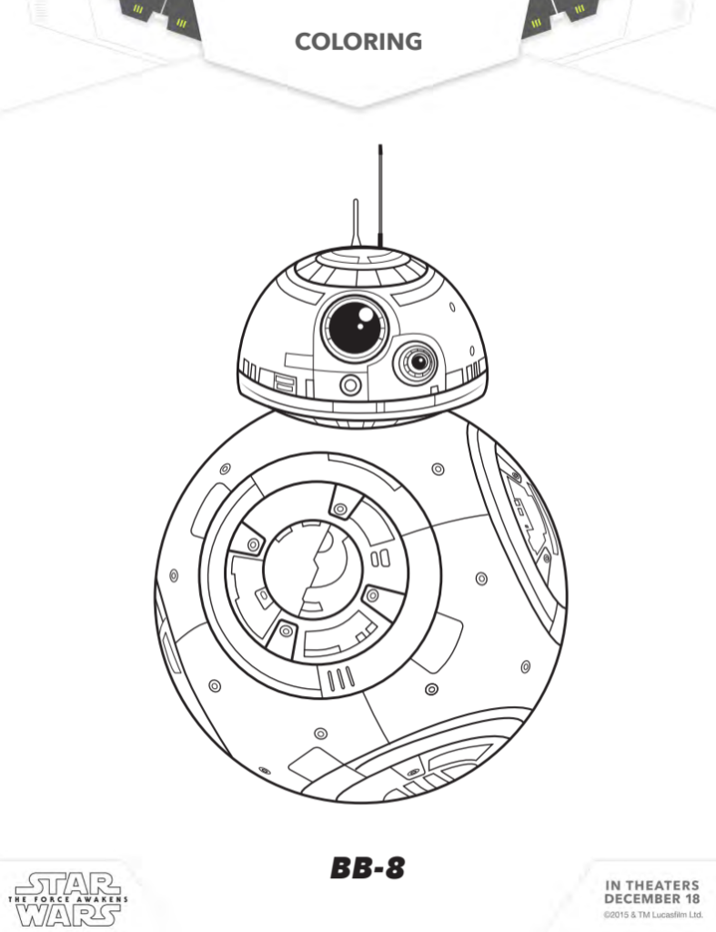 Star Wars The Force Awakens Coloring Pages And Activities Desert Chica Star Wars The Force Awakens Coloring Pages And Activities Desert Chica