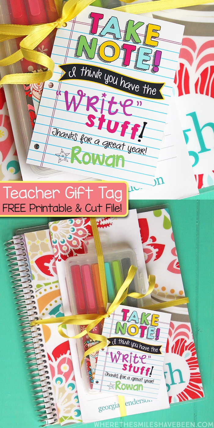 free printable teacher gift tags