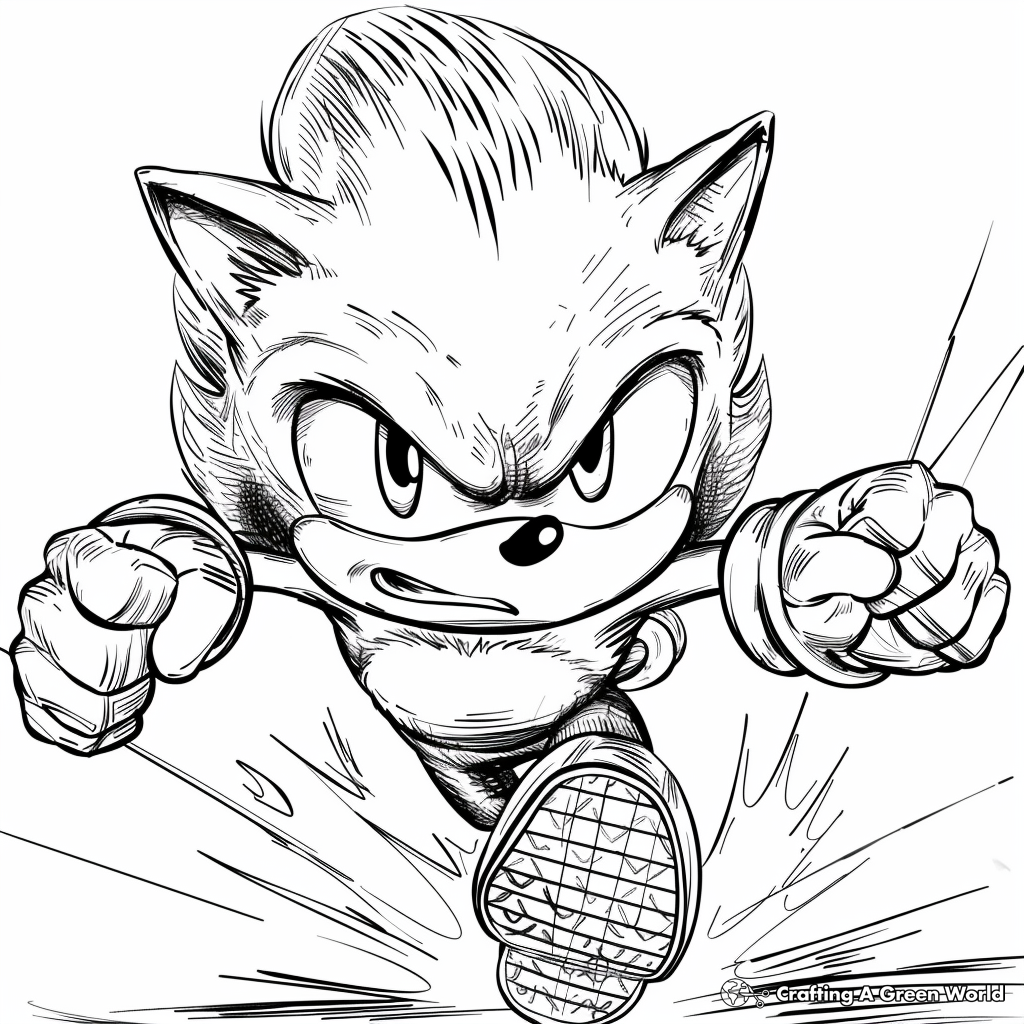 Super Sonic Movie Coloring Pages Free Printable Super Sonic Movie Coloring Pages Free Printable