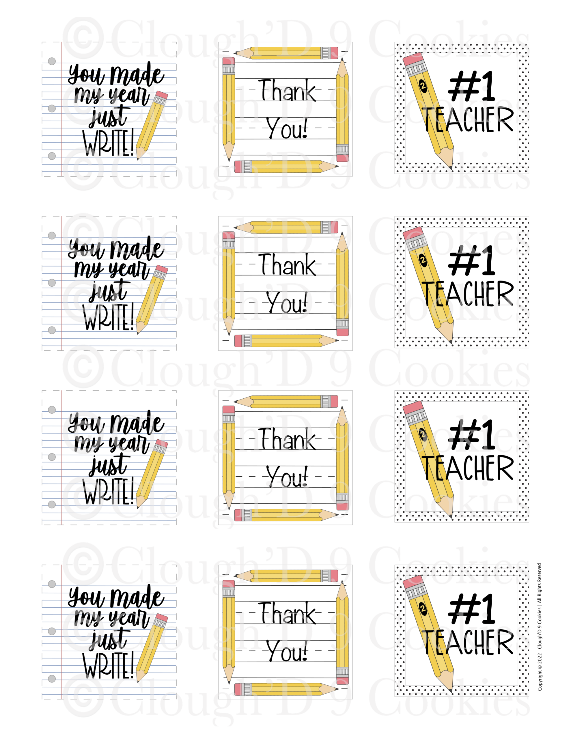 teacher gift tags printable teacher gift tags printable