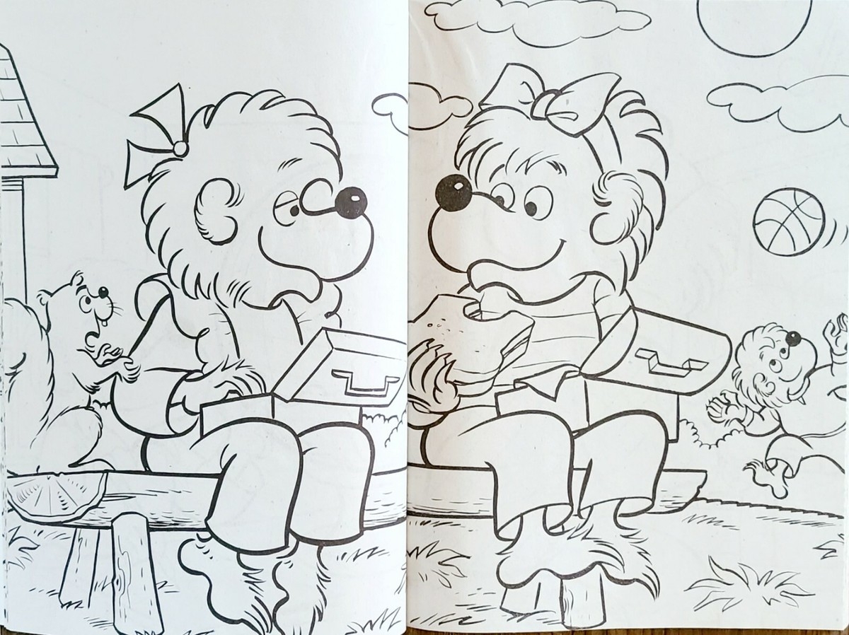 berenstain bears coloring pages