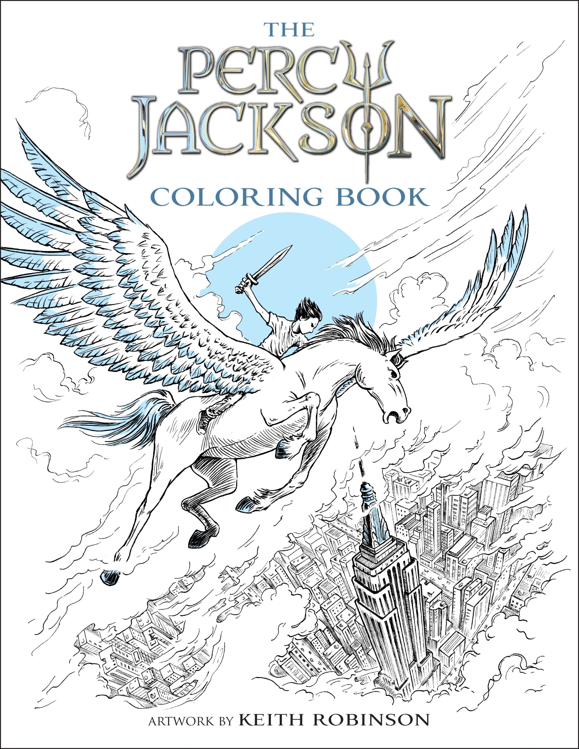 The Percy Jackson Coloring Book Rick Riordan