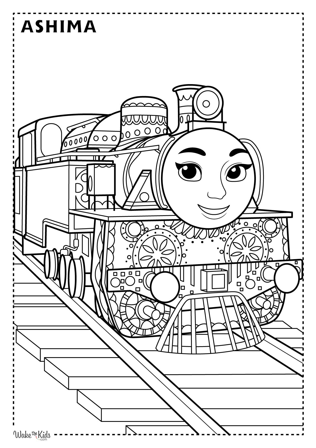 Thomas And Friends Coloring Pages Free Printable PDFs WakeTheKids