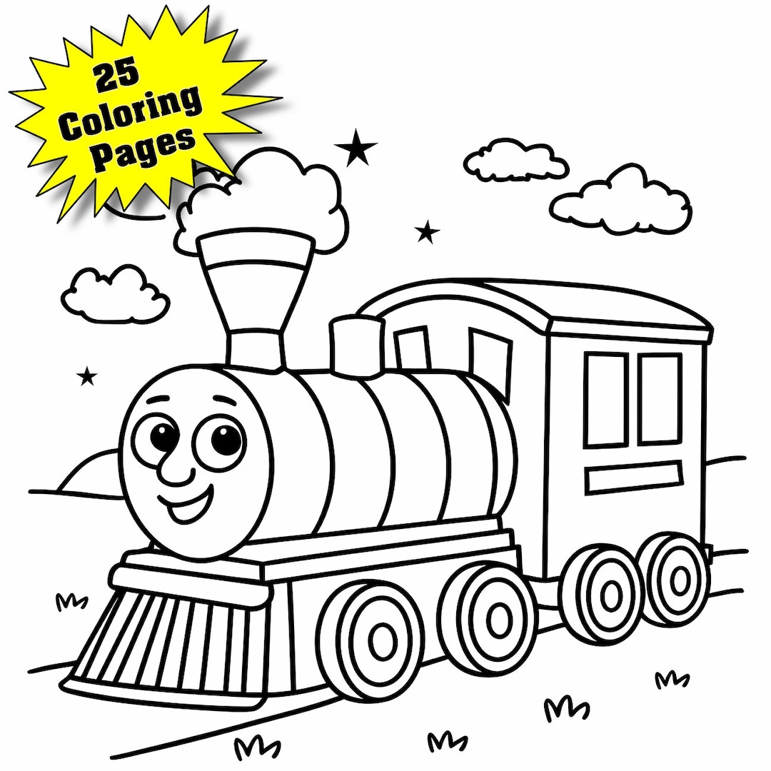 Thomas Colouring In Thomas The Train Toys Thomas Friends Coloring Book 80 Page