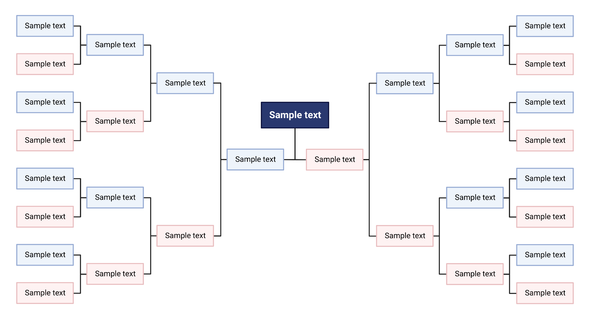 Tournament Bracket 16 Teams 2 Divisions Layout BioRender Science Templates Tournament Bracket 16 Teams 2 Divisions Layout BioRender Science Templates