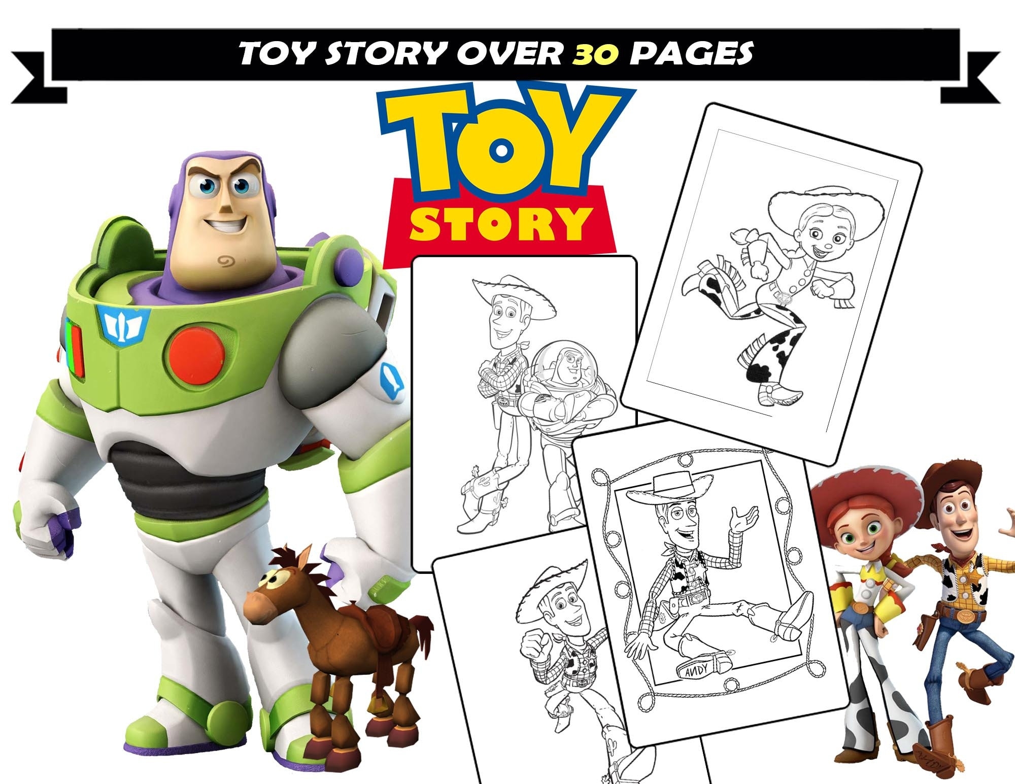 toy story coloring page