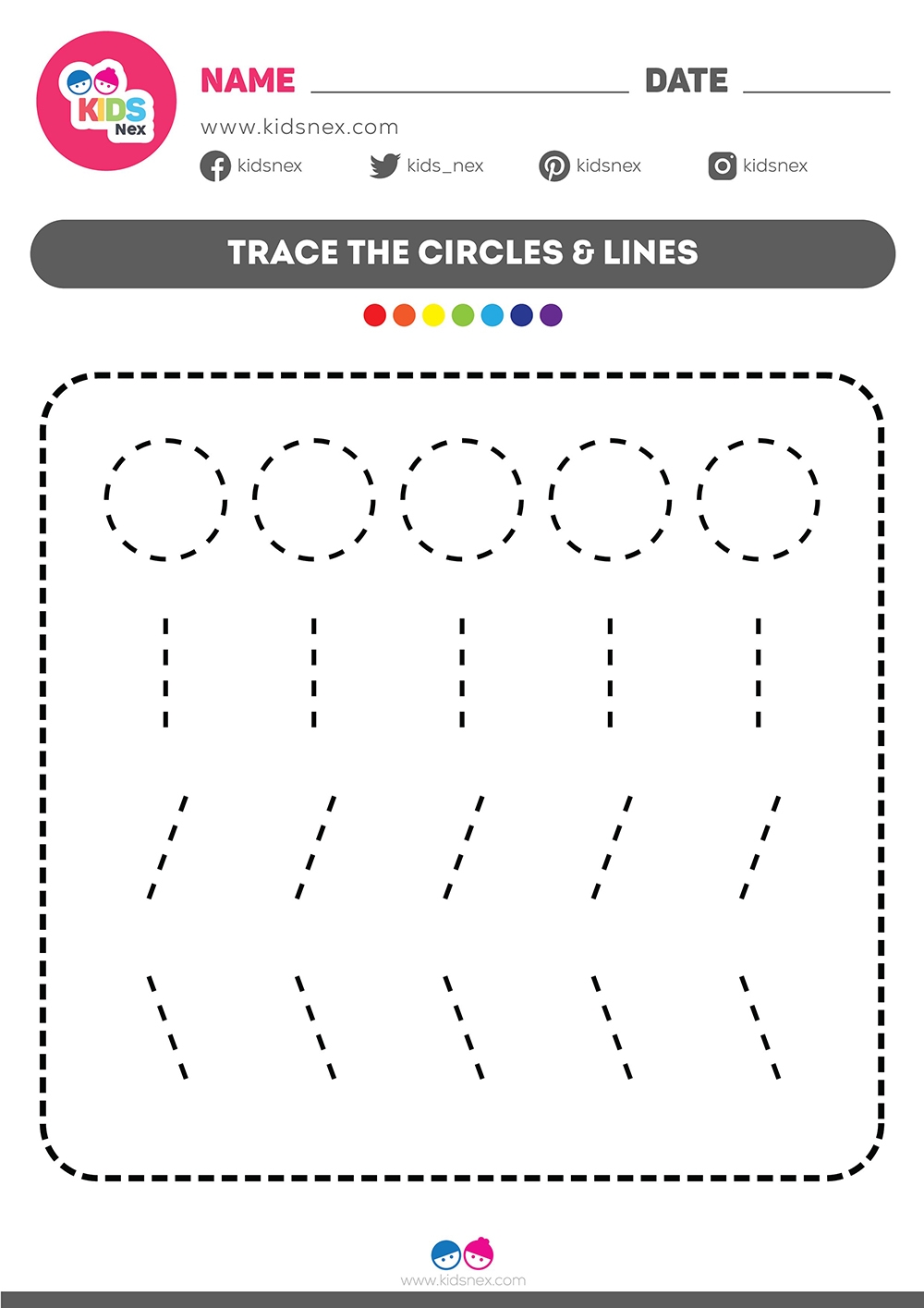 trace the lines