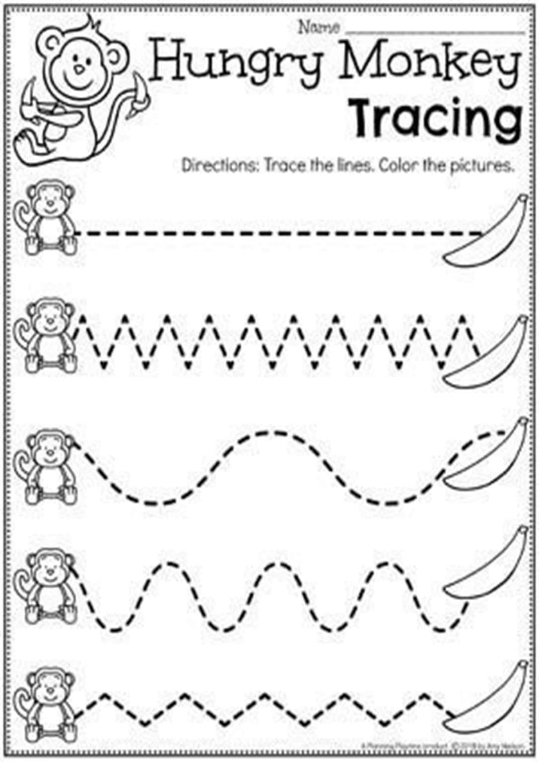 tracing lines worksheets