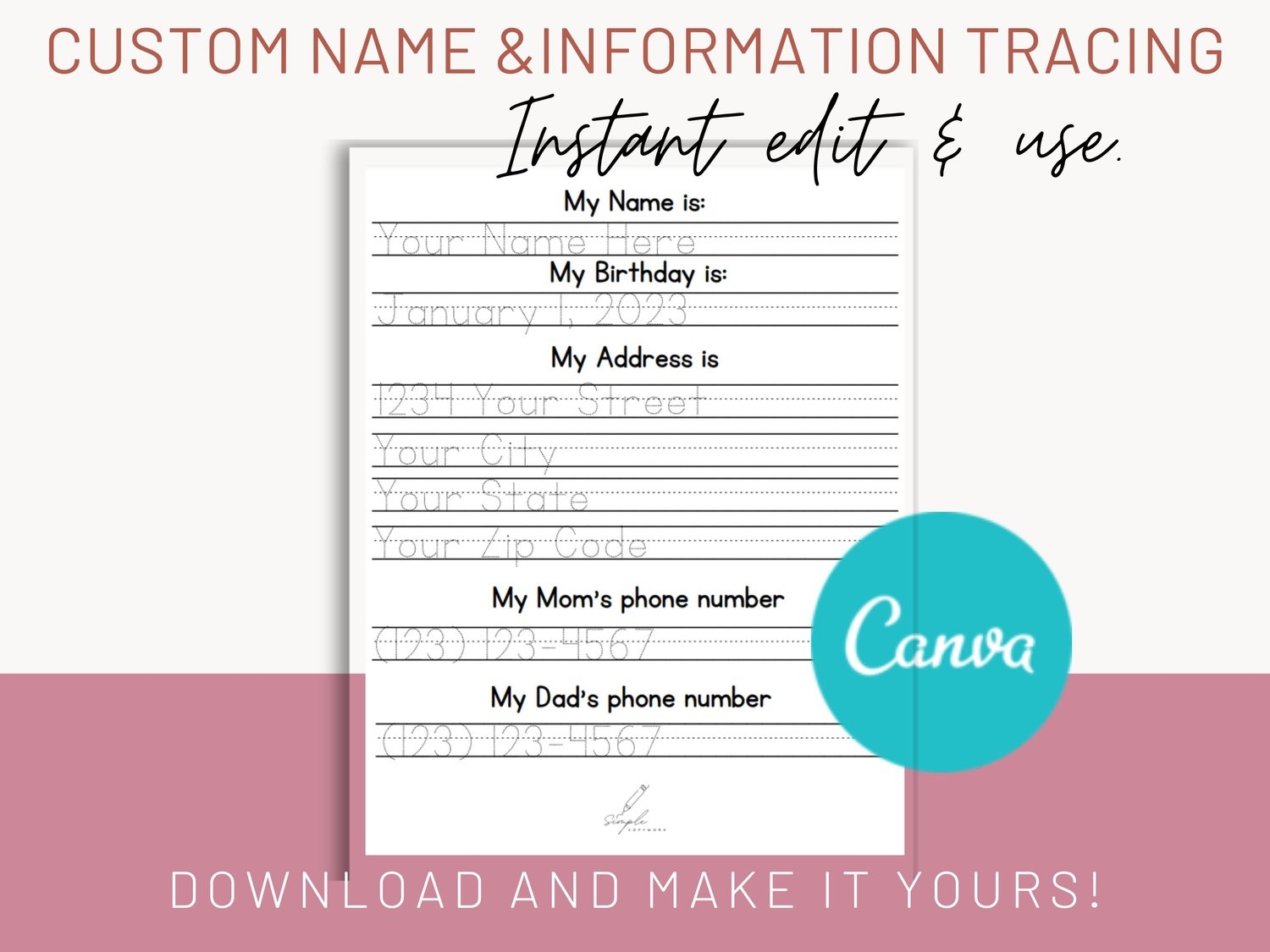 Tracing Name Generator
