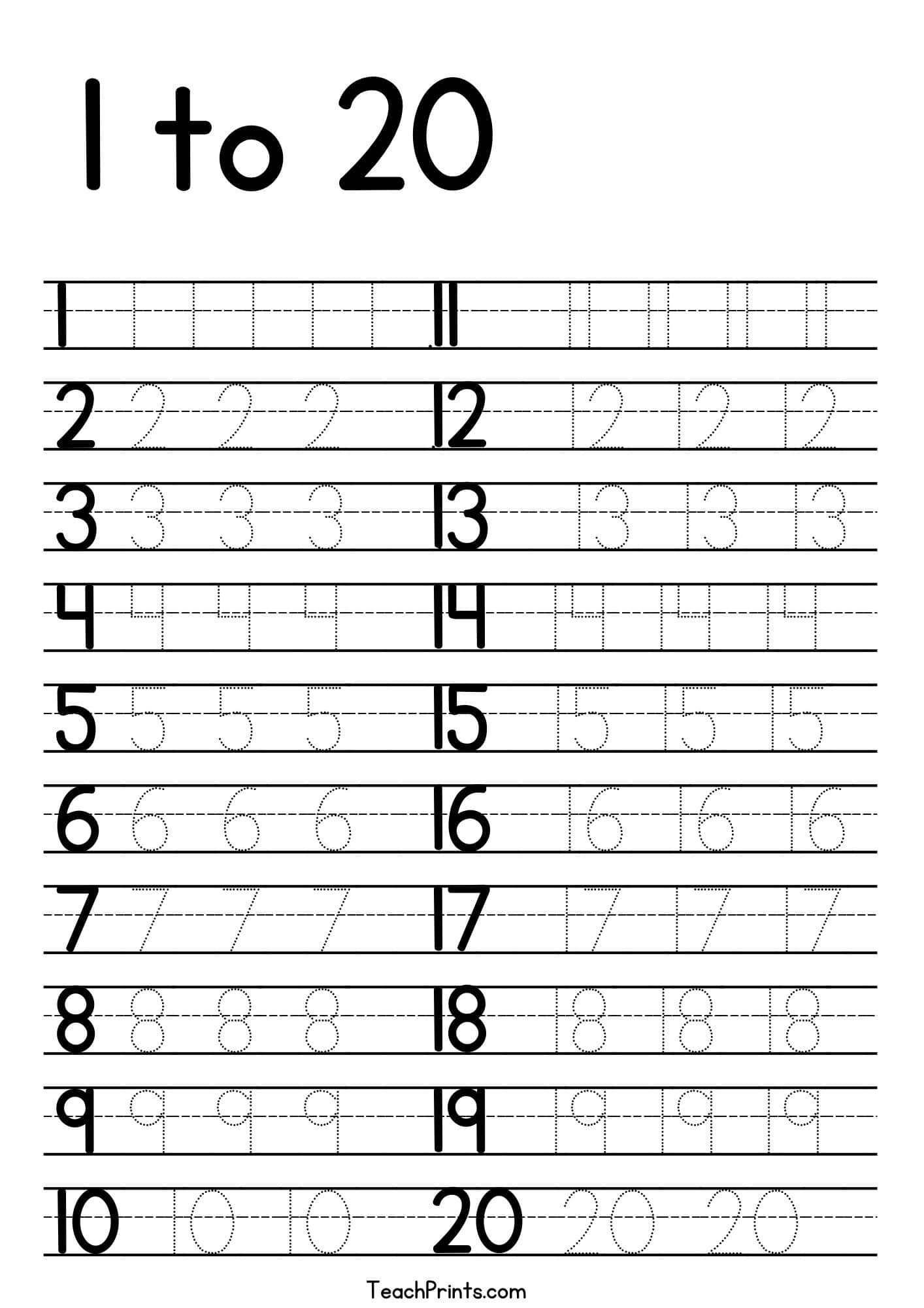 free printable tracing worksheets
