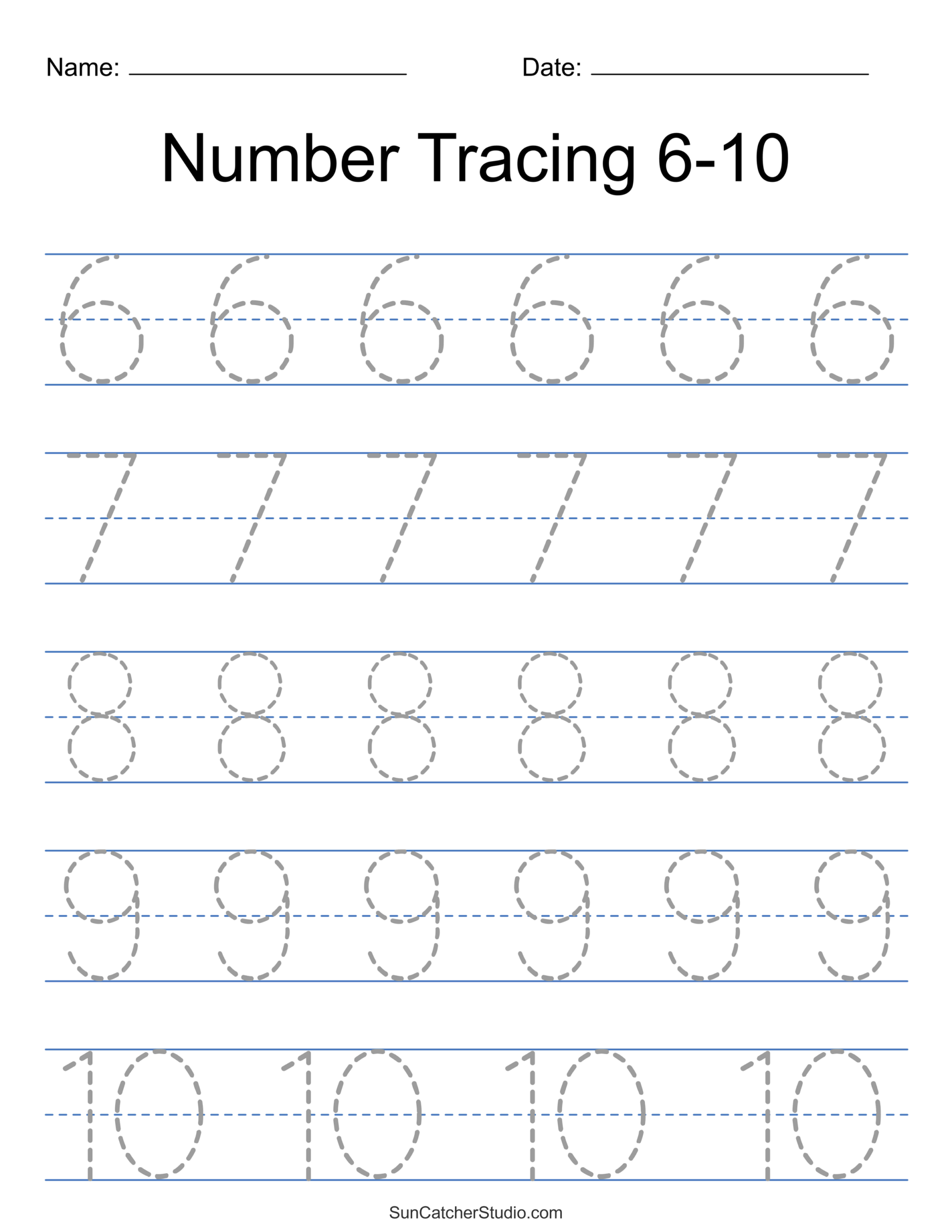 Tracing Numbers Free Printable Practice PDF Worksheets Free Printables Lettering SVG Files Tools Apps