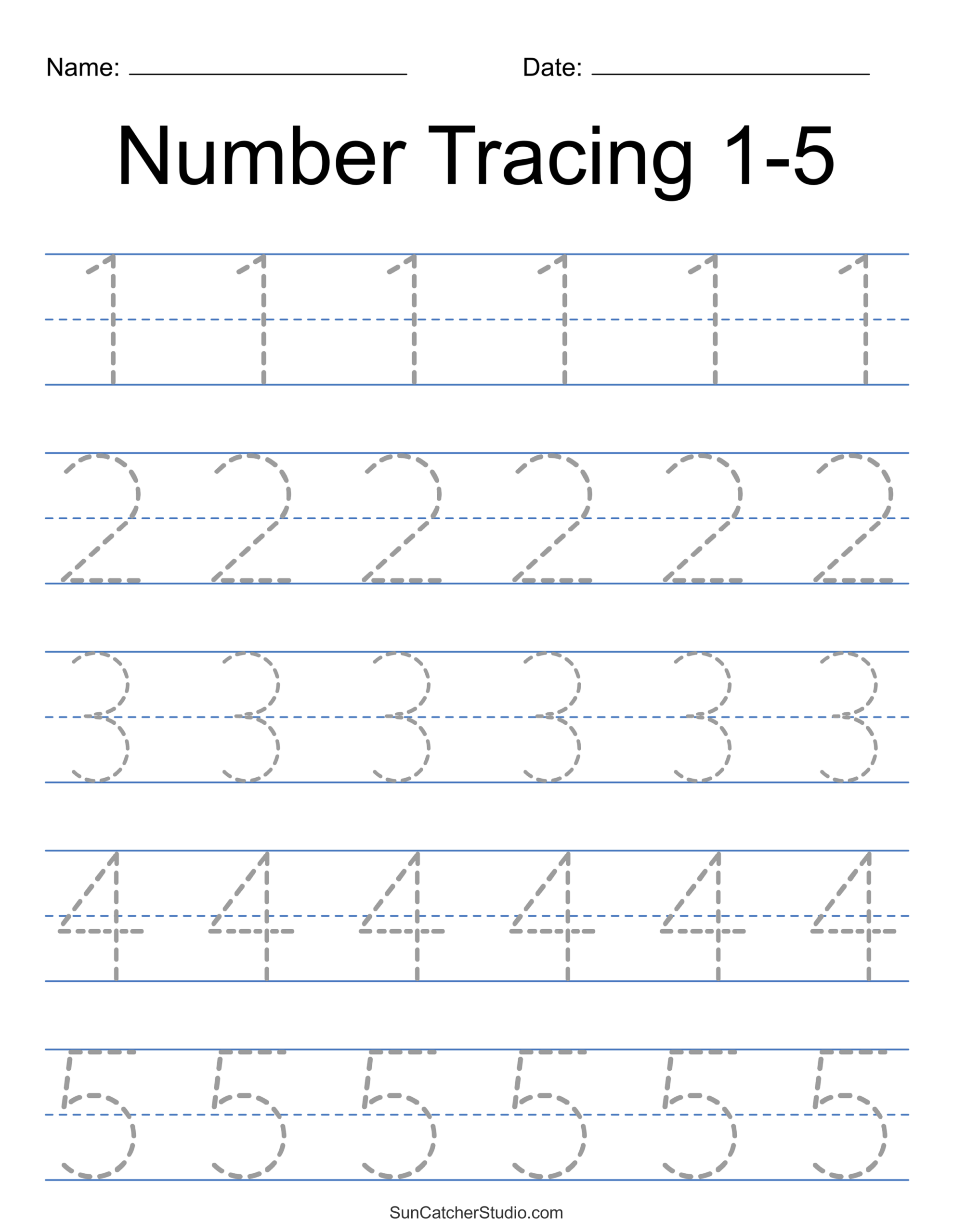 Tracing Numbers Free Printable Practice PDF Worksheets Free Printables Lettering SVG Files Tools Apps