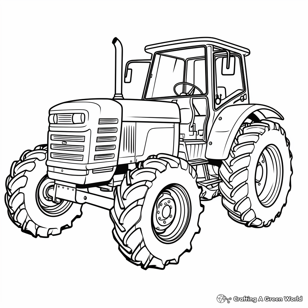 Tractor Coloring Pages Free Printable Tractor Coloring Pages Free Printable