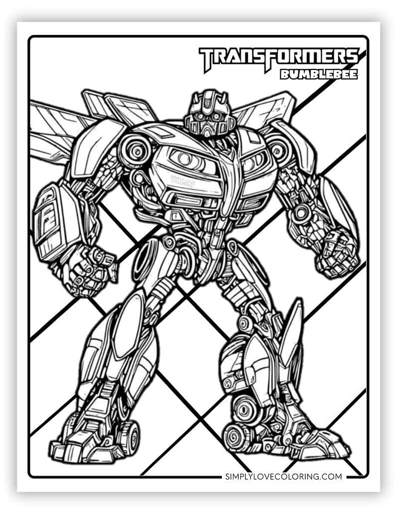 Transformers Coloring Pages Free PDF Printables Simply Love Coloring