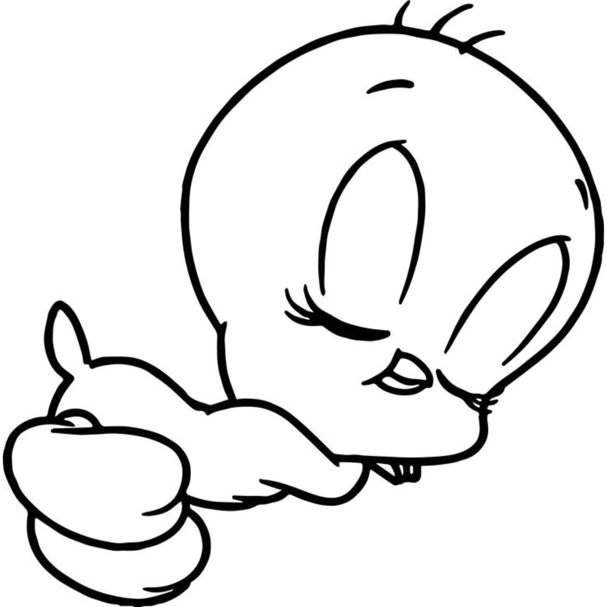 TWEETY BIRD Coloring PDF Pages For Kids Instant Download 14 Pages Etsy