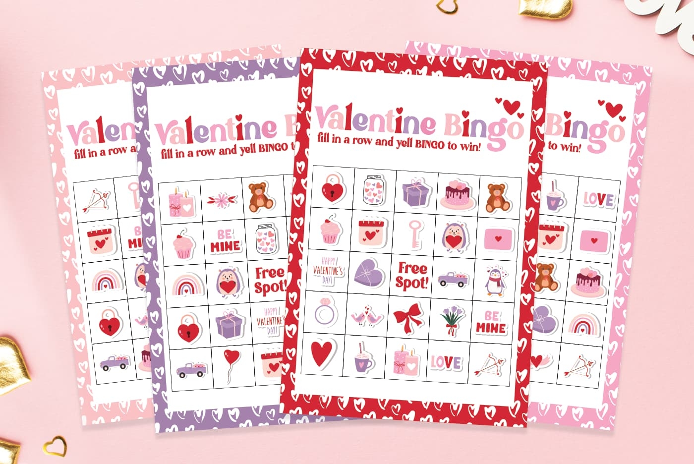 valentine bingo game printable free