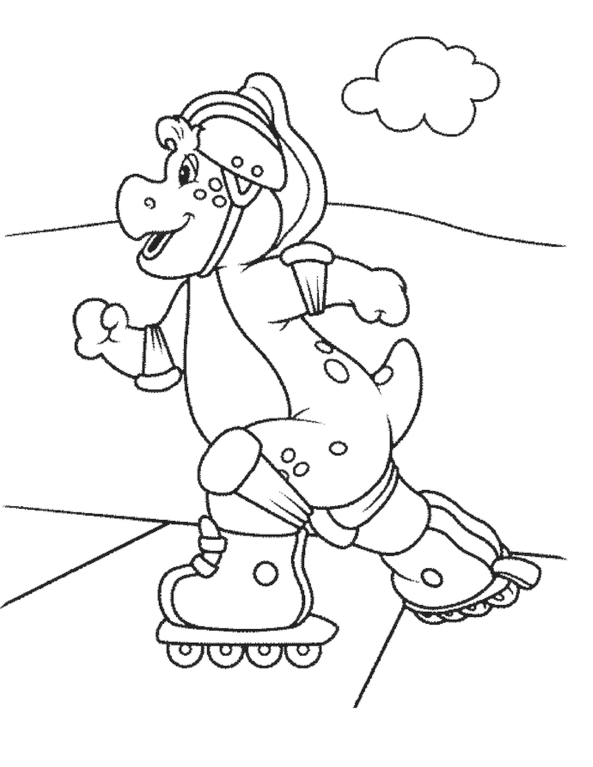 Vintage Barney Coloring Book For Kids Printable Pages In SVG PDF JPG Children s Gift Idea Etsy Denmark