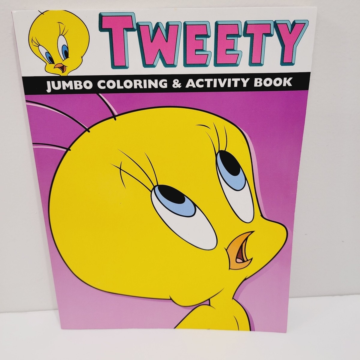 Vtg Looney Tunes Tweety Bird Jumbo Coloring Activity Book Art Crafts Clean EBay