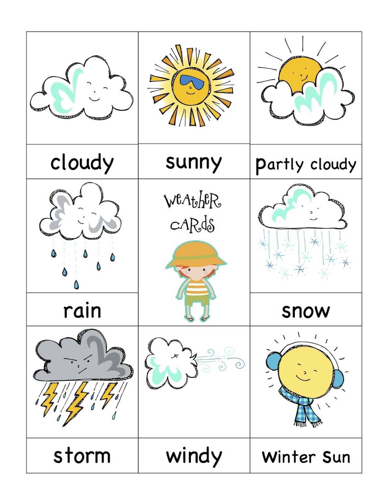 Weather Worksheet NEW 108 PRINTABLE WEATHER BOOKS FOR KINDERGARTEN